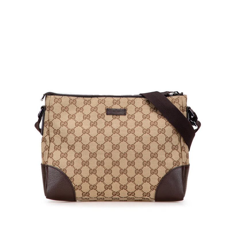 Gucci Pre-owned Gucci GG Canvas Crossbody Ladies 114273 001998