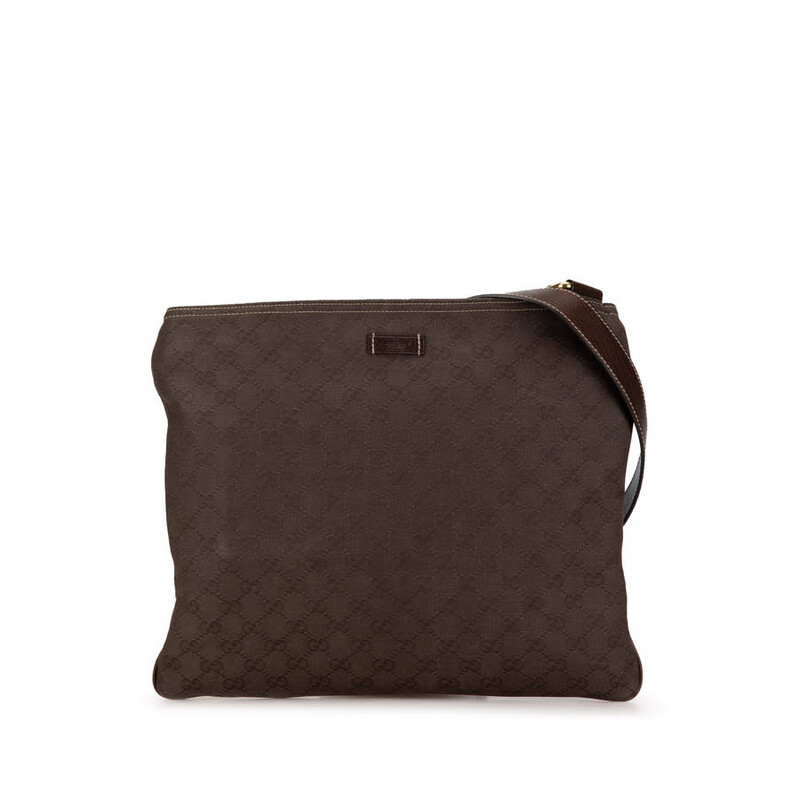 Gucci Pre-owned Gucci GG Canvas Crossbody Unisex 201446 205027