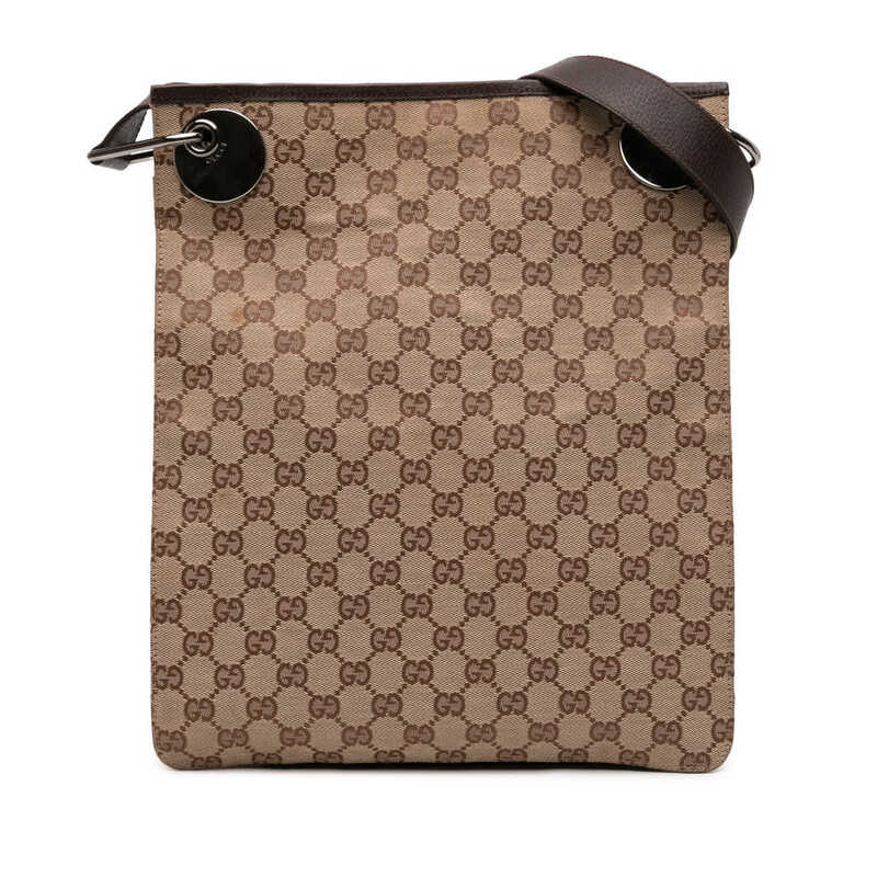 Gucci Pre-owned Gucci GG Canvas Eclipse Crossbody 120842 203998