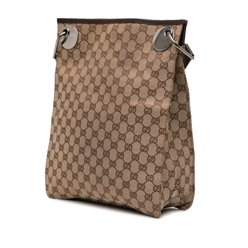 Gucci Pre-owned Gucci GG Canvas Eclipse Crossbody 120842 203998