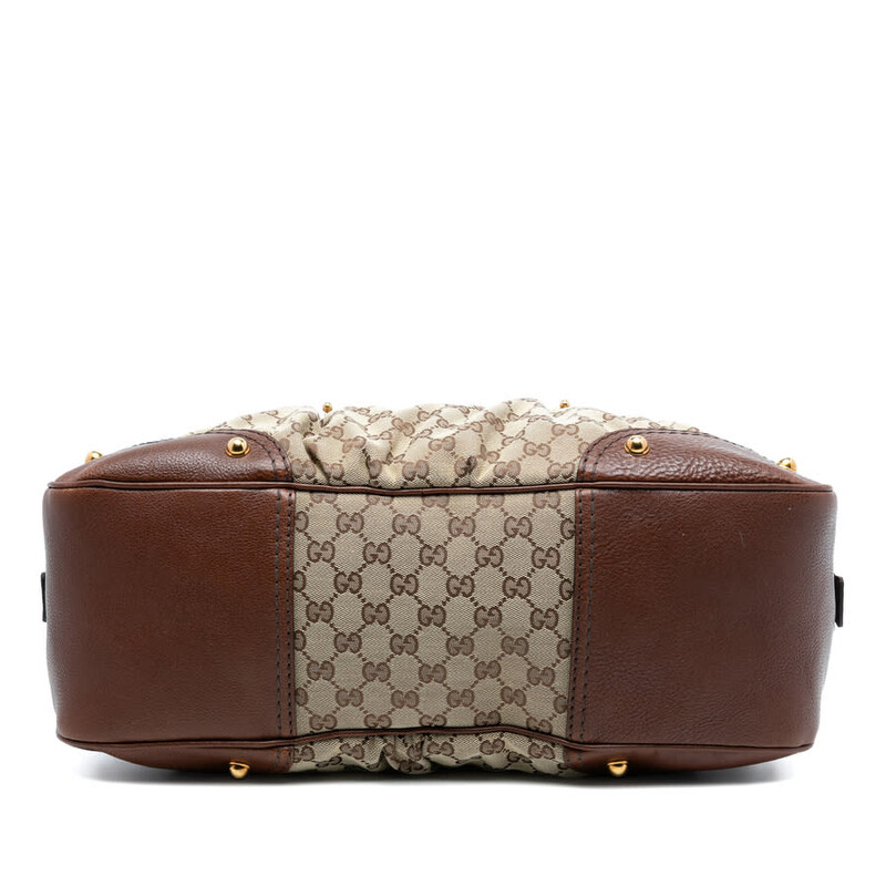 Gucci Pre-owned Gucci GG Canvas Jockey Boston Bag Ladies 211967
