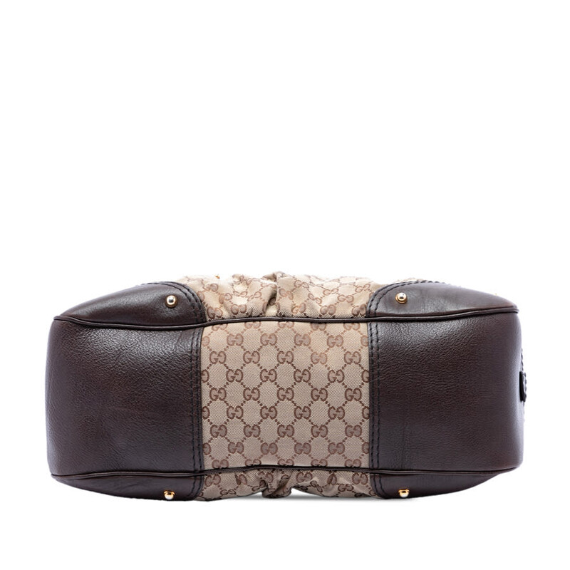Gucci Pre-owned Gucci GG Canvas Jockey Boston Bag Ladies Gucci Pre-owned Gucci GG Canvas Jockey Boston Bag Ladies
