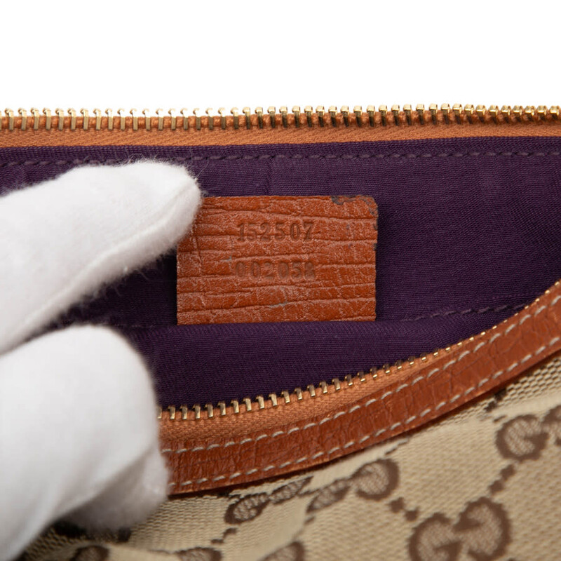 Gucci Pre-owned Gucci GG Canvas Jolicoeur Pochette 152507 002058