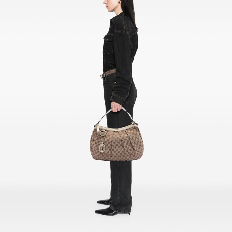 Gucci Pre-owned Gucci GG Canvas Sukey Shoulder Bag Ladies 232955