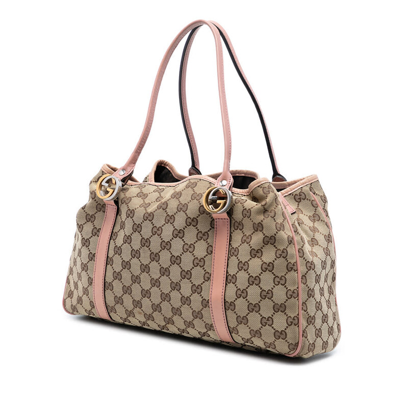 Gucci Pre-owned Gucci GG Canvas Twins Tote Ladies 232957 520981