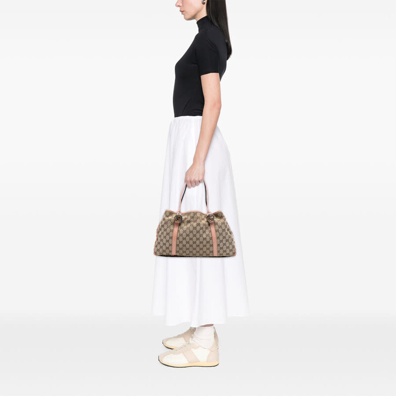 Gucci Pre-owned Gucci GG Canvas Twins Tote Ladies 232957 520981