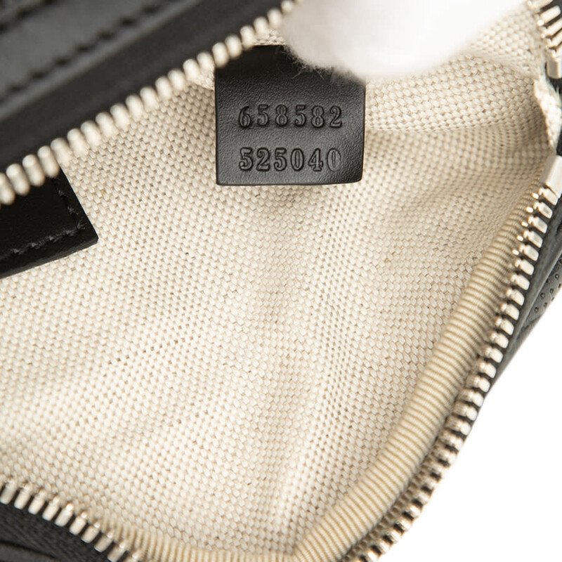 Gucci Pre-owned Gucci GG Embossed Perforated Leather Belt Bag