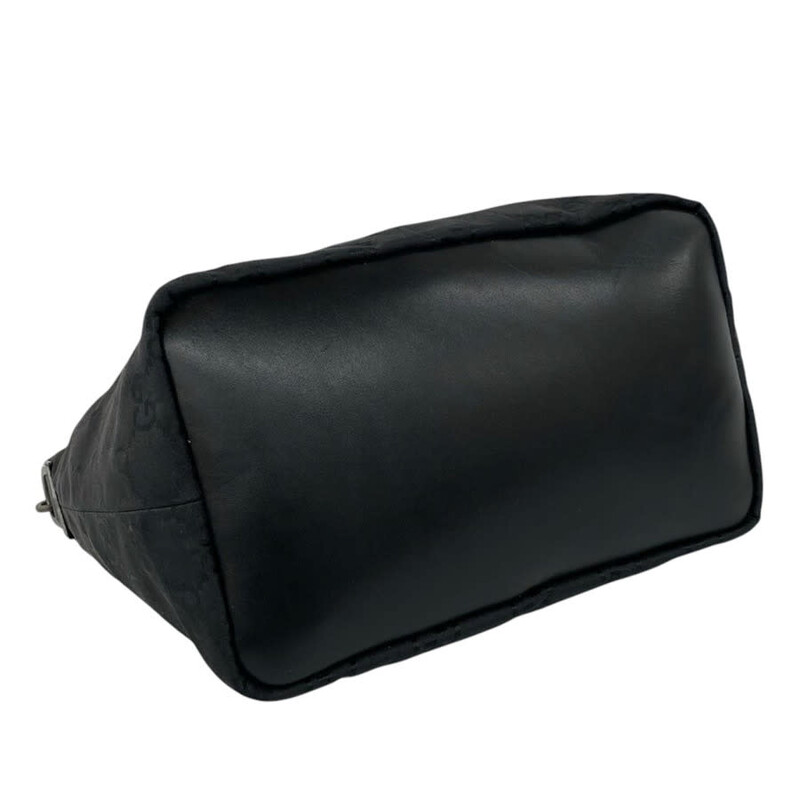 Gucci Pre-owned Gucci GG Nylon Bamboo Shoulder Bag Ladies