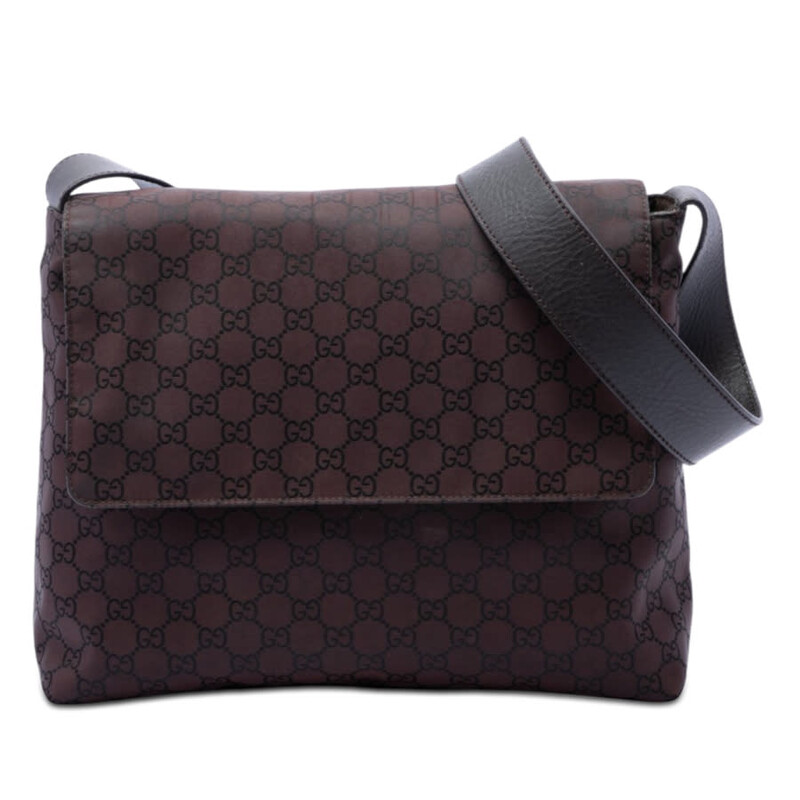 Gucci Pre-owned Gucci GG Nylon Crossbody Ladies 4D2G3JUZ7ZM7O3PH