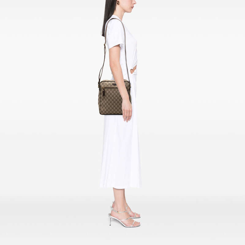 Gucci Pre-owned Gucci GG Supreme Crossbody Unisex 201448 506631