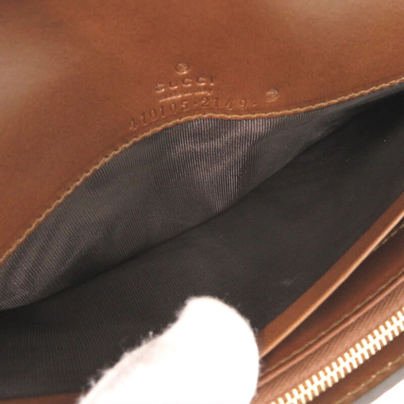 Gucci Pre-owned Gucci GG Supreme Long Wallet Ladies