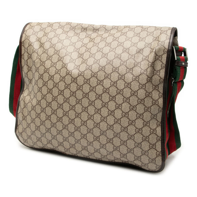 Gucci Pre-owned Gucci GG Supreme Web Crossbody 189748 204991 - Pre