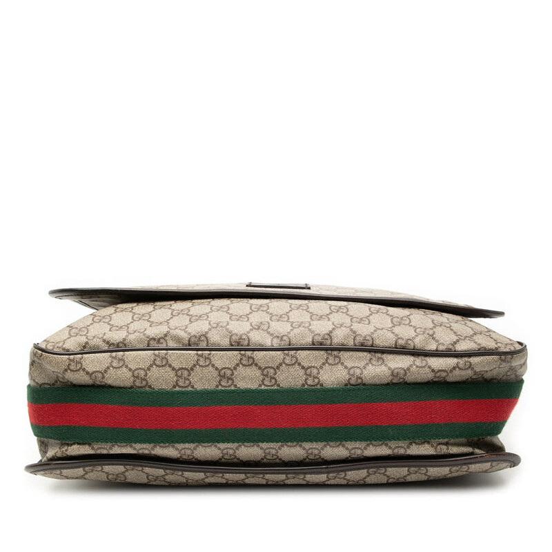 Gucci Pre-owned Gucci GG Supreme Web Crossbody 189748 204991 - Pre