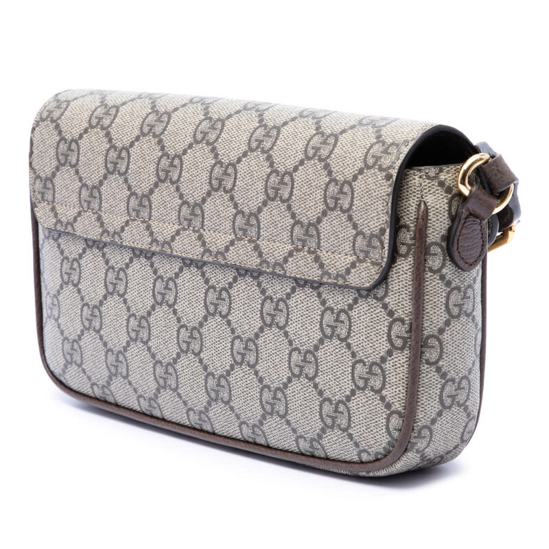 Gucci Pre-owned Gucci GG Supreme Web Ophidia Pochette Crossbody