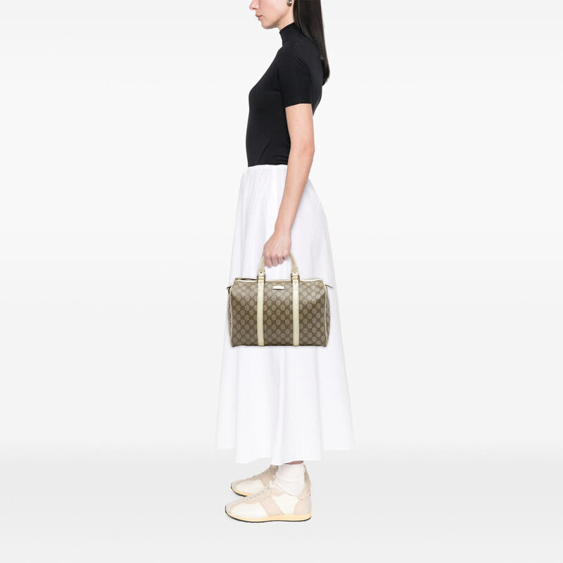 Gucci Pre-owned Gucci Guccissima Bamboo Peggy Satchel Ladies