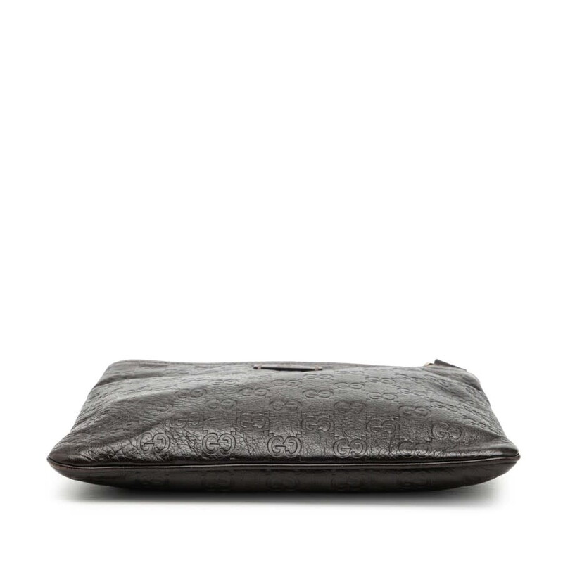 Gucci Pre-owned Gucci Guccissima Crossbody Unisex 201538 204046