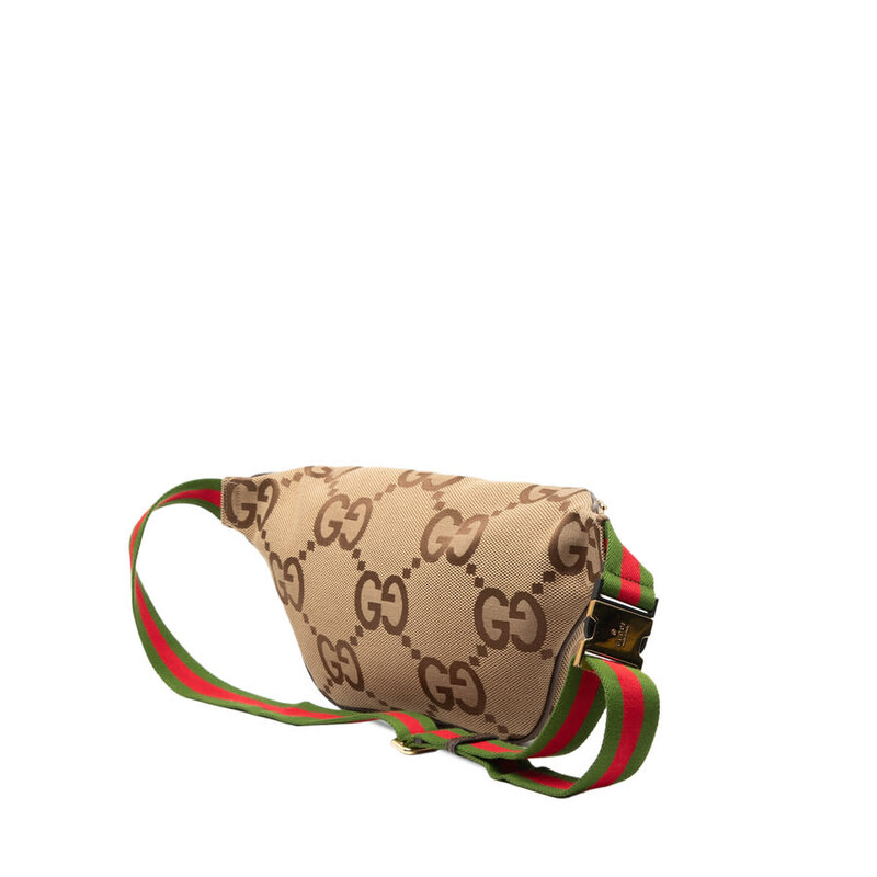 Gucci Pre-owned Gucci Jumbo GG Canvas Belt Bag Unisex 696031