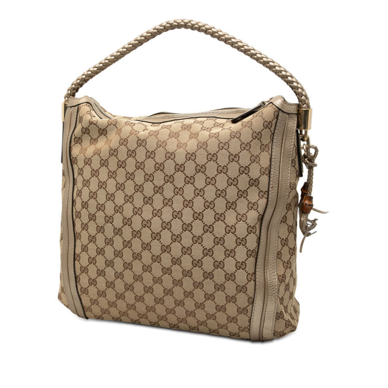 Gucci Pre-owned Gucci Large GG Canvas Bella Shoulder Bag 269947