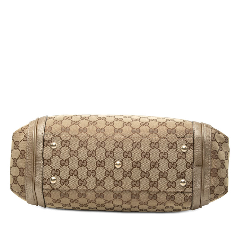 Gucci Pre-owned Gucci Large GG Canvas Bella Shoulder Bag 269947