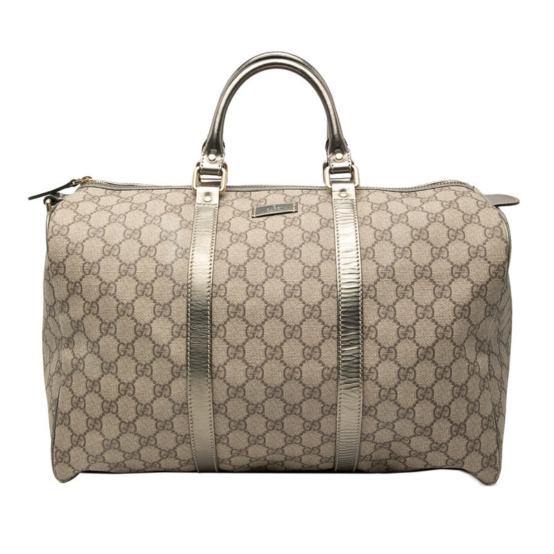 Gucci Pre-owned Gucci Large GG Supreme Joy Boston Bag Ladies