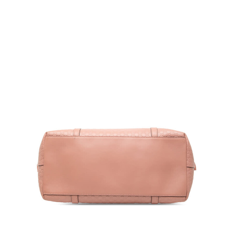 Gucci Pre-owned Gucci Large Microssima Dome Satchel Ladies