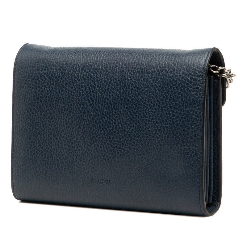 Gucci Pre-owned Gucci Leather Dionysus Wallet on Chain 401231 2184