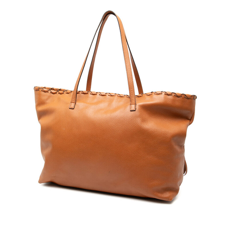 Gucci Pre-owned Gucci Leather Peggy Braided Tote Ladies 354666