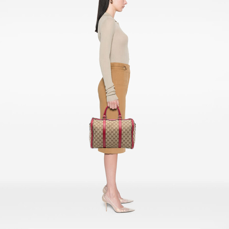 Gucci Pre-owned Gucci Medium GG Canvas Joy Boston Bag Ladies