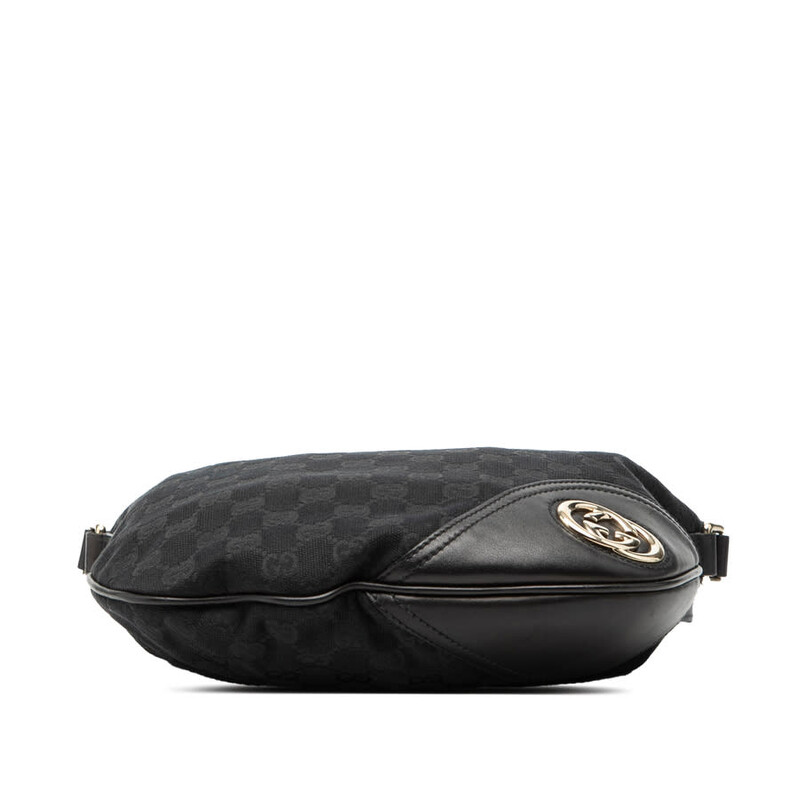 Gucci Pre-owned Gucci Medium GG Canvas New Britt Half Moon