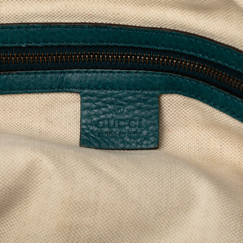 Gucci Pre-owned Gucci Medium Leather Ride Top Handle Bag Ladies
