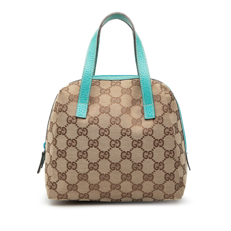 Gucci Pre-owned Gucci Mini GG Canvas Balthus Tofu Bag 124542 0416