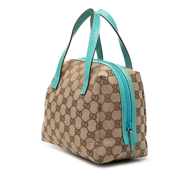 Gucci Pre-owned Gucci Mini GG Canvas Balthus Tofu Bag 124542 0416