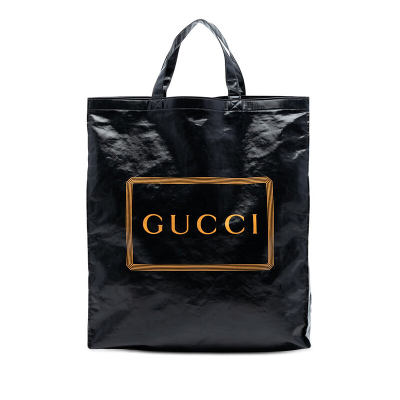 GUCCI トートバッグ 575140 Gucci Pre-owned Gucci PVC Coated Canvas Logo Montecarlo Tote