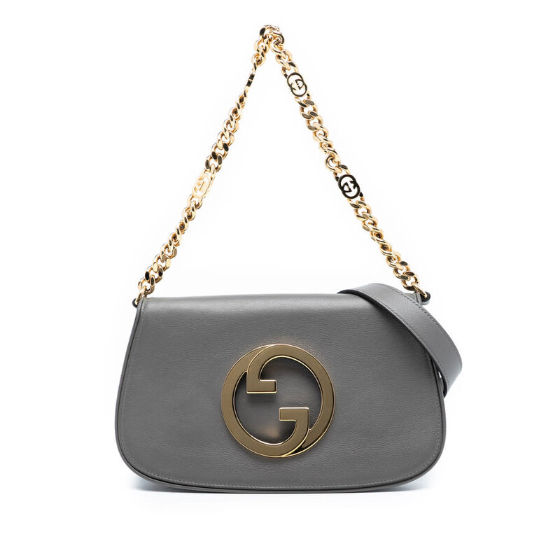 Gucci Pre-owned Gucci Small Calfskin Blondie Chain Satchel Ladies