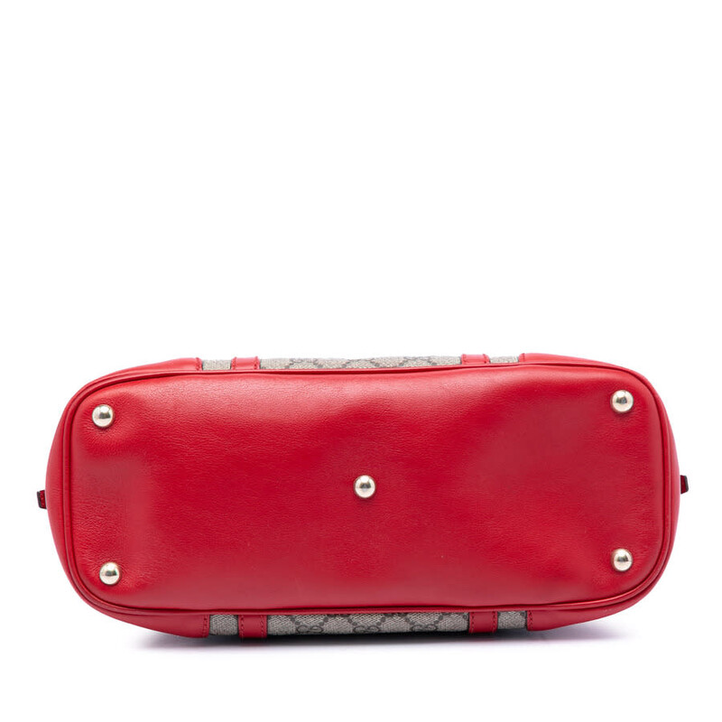 Gucci Pre-owned Gucci Small GG Supreme Nice Dome Satchel Ladies