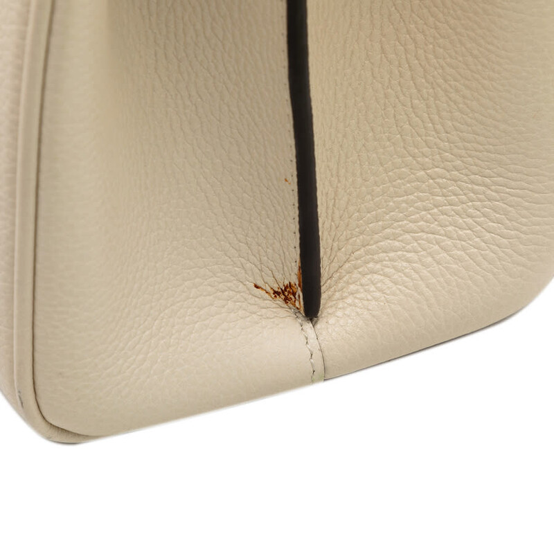 Gucci Pre-owned Gucci Small Grained Calfskin Zumi Top Handle Bag