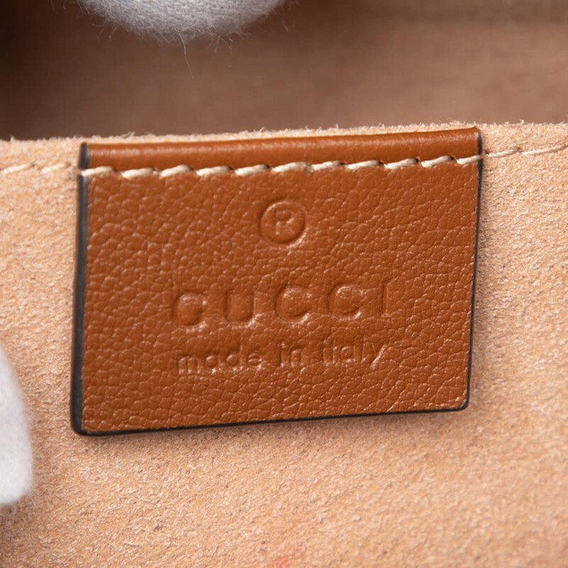 Gucci Pre-owned Gucci Small Leather Bamboo Diana Satchel 660195