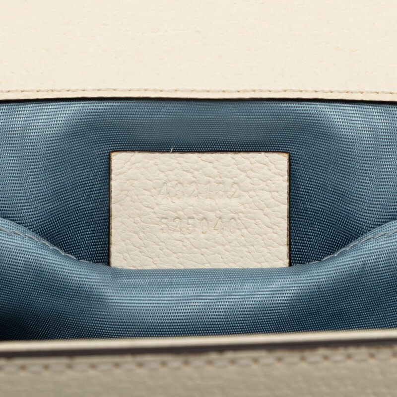 Gucci Pre-owned Gucci Small Leather Bee Star Padlock Crossbody