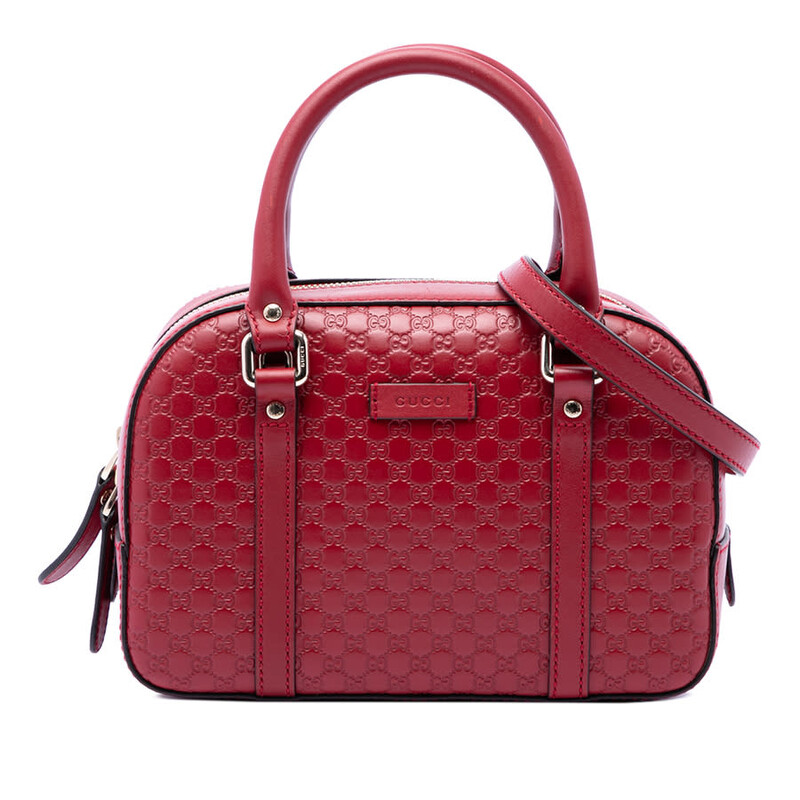 Gucci Pre-owned Gucci Small Microguccissima Bree Satchel Ladies