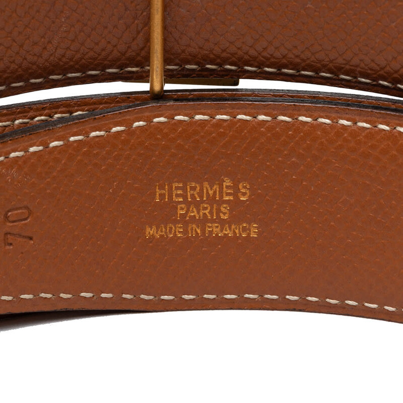 Hermes Pre-owned Hermes Box Calf and Courchevel Constance H