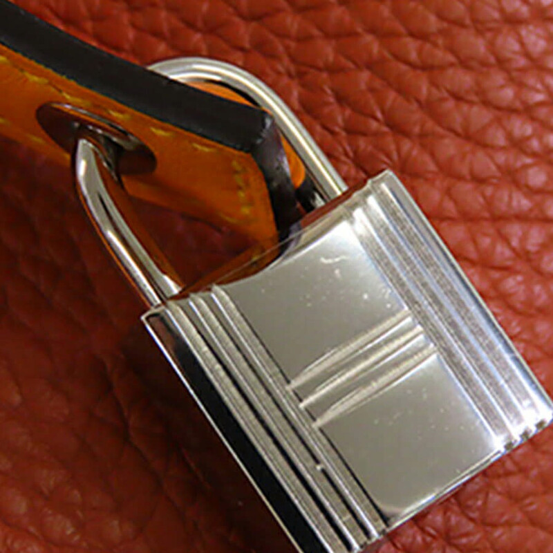 Hermes Pre-owned Hermes Box Calf and Courchevel Constance H