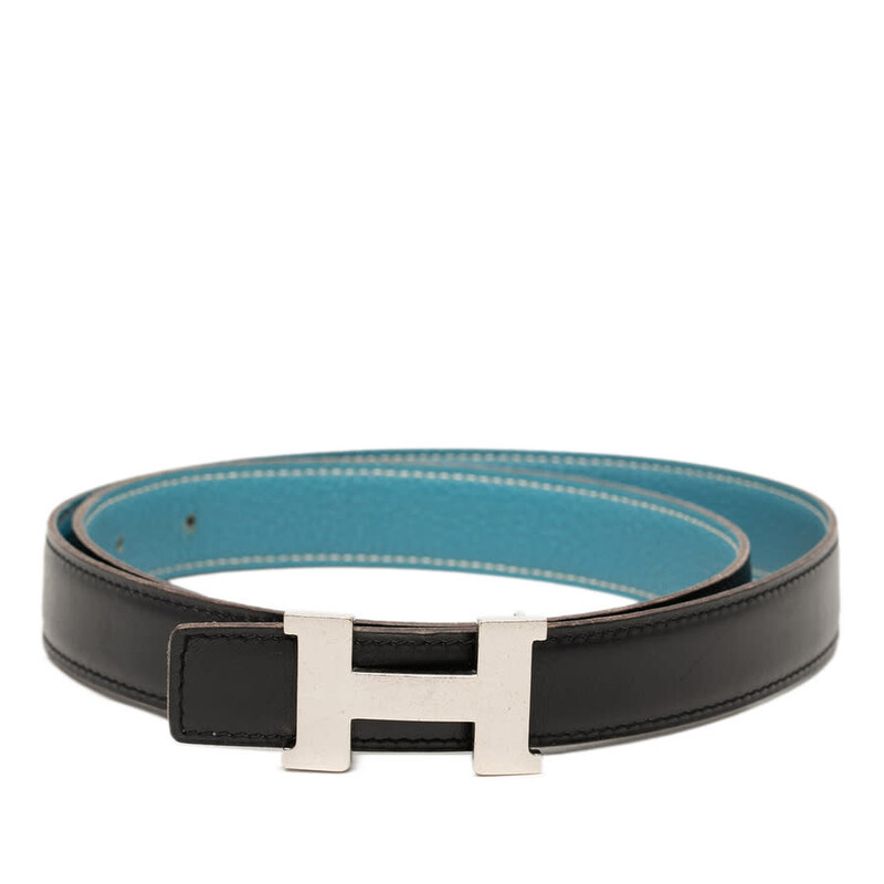 Hermes Pre-owned Hermes Box Calf and Togo Constance H Reversible