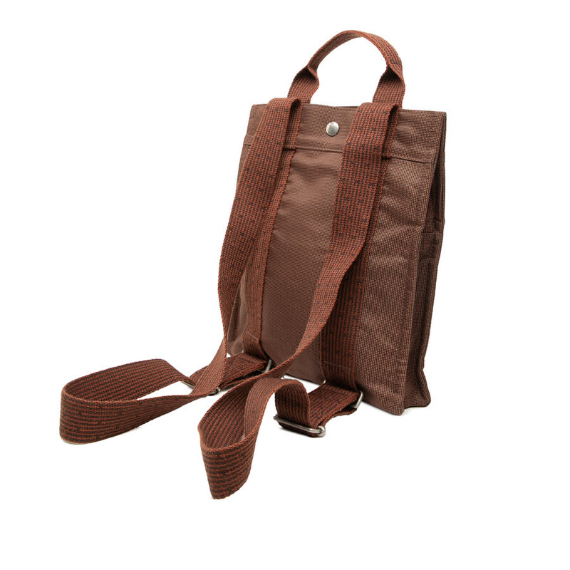 Hermes Pre-owned Hermes Canvas Herline Backpack PM Unisex  display picture 2