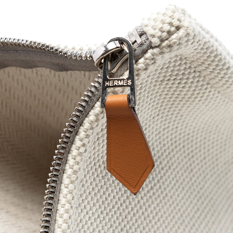 Hermes Pre-owned Hermes H Canvas Embroidered Electrique Flat Case