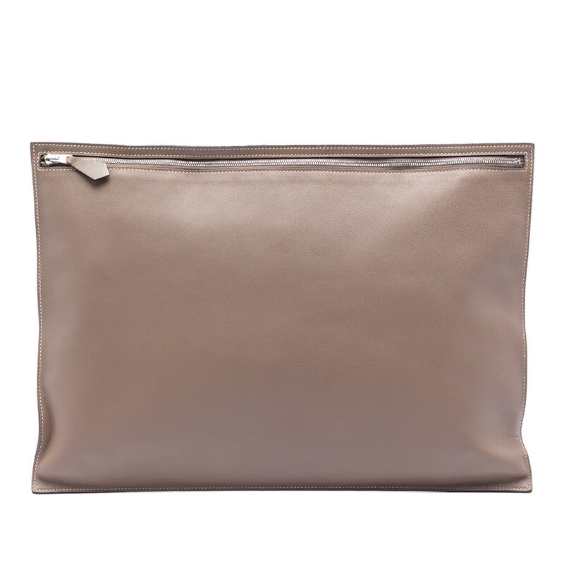 Hermes Pre-owned Hermes Swift Flat Zip Clutch Ladies