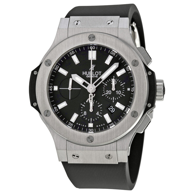 Hublot Pre-owned Hublot Big Bang Chronograph Black Dial Men's