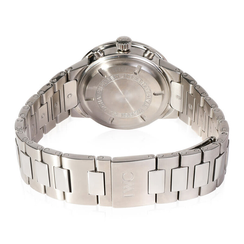 IWC Pre-owned IWC GST Chronograph White Dial Men's Watch IW372703