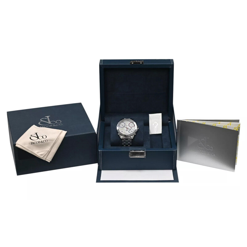 Jacob & Co. Pre-owned Jacob & Co. Five Time Zones Quartz Unisex