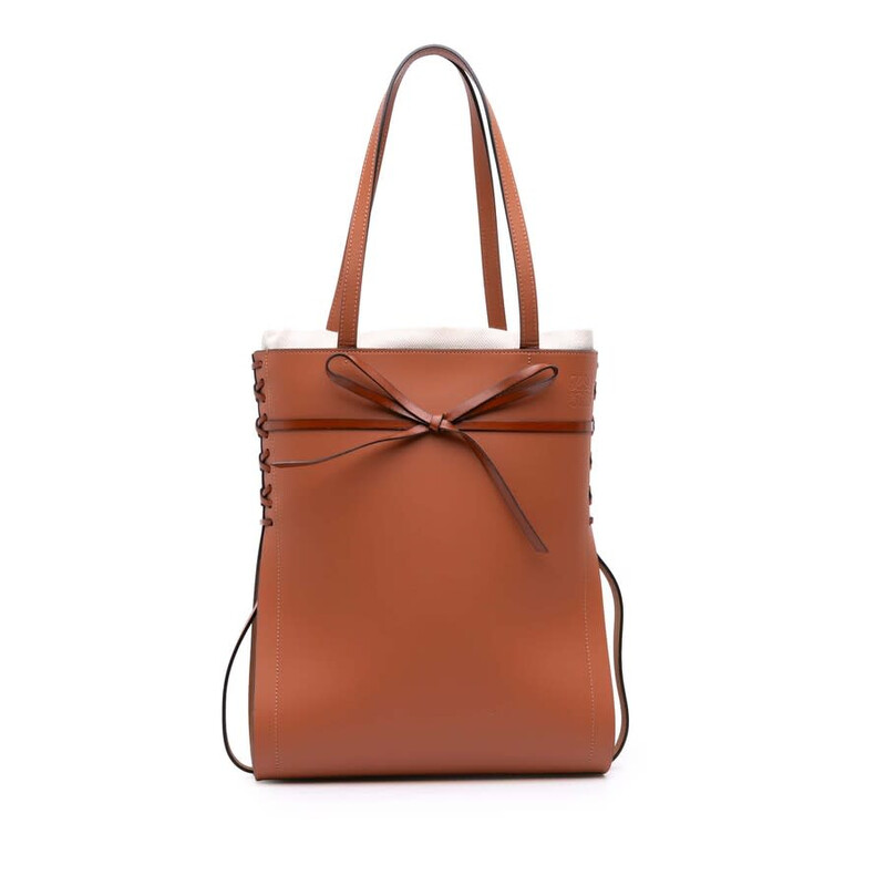Loewe Pre-owned Loewe Leather Ikebana Tote Ladies 12030
