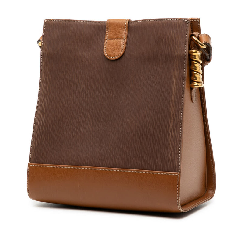 Loewe Pre-owned Loewe Leather Velasquez Twist Shoulder Bag Ladies